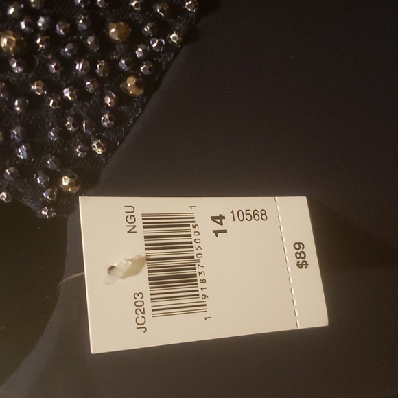 Navy Special Occasion Dress - Picture 6 of 10